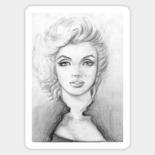 Marylin Monroe Sticker